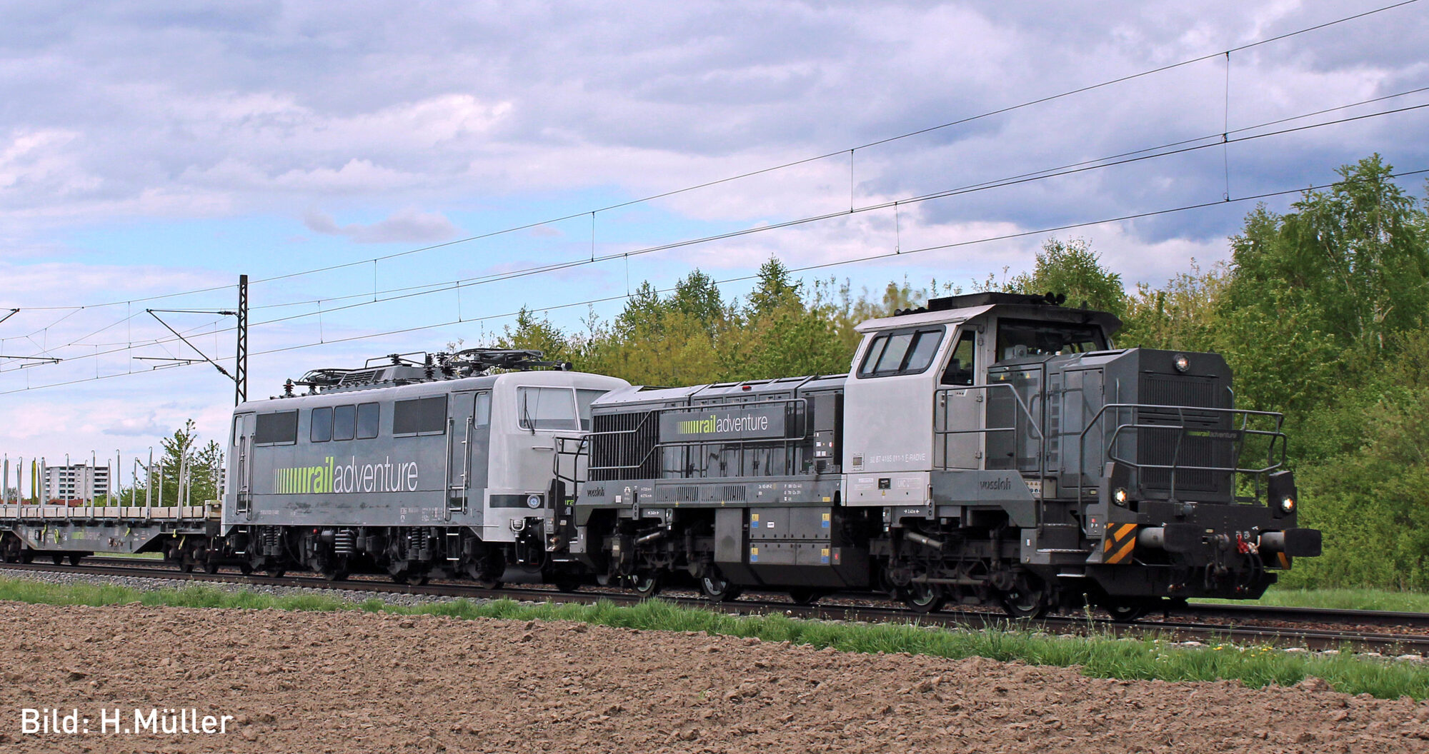 Hobbytrain H32103S Diesellok Vossloh DE 18 Railadventure Ep. VI Sound
